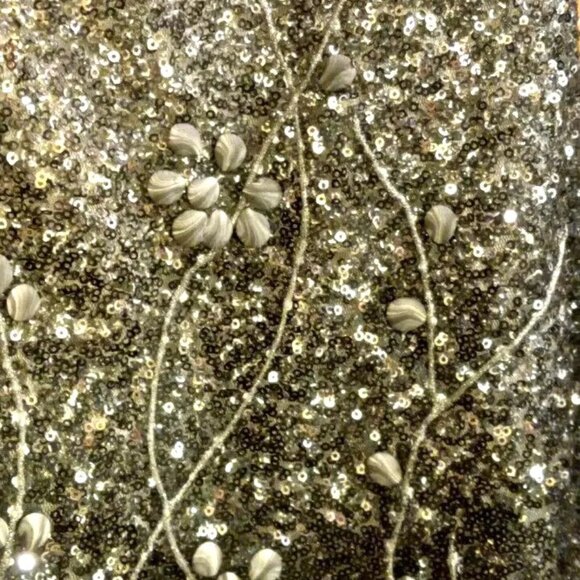 Hannah Jeweled Strapless Cocktail Dress black & silver dance prom size 6 NWT - Picture 3 of 6